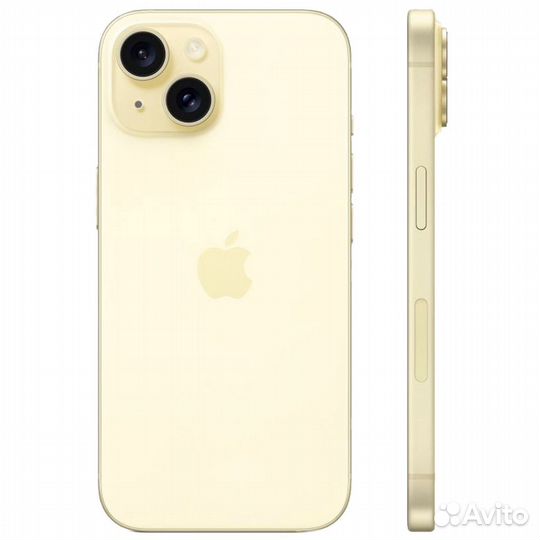 Смартфон Apple iPhone 15 256 Gb Yellow DualSim