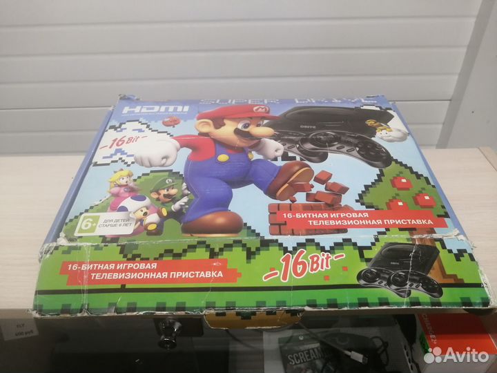 Игровая приставка sega mega drive 2