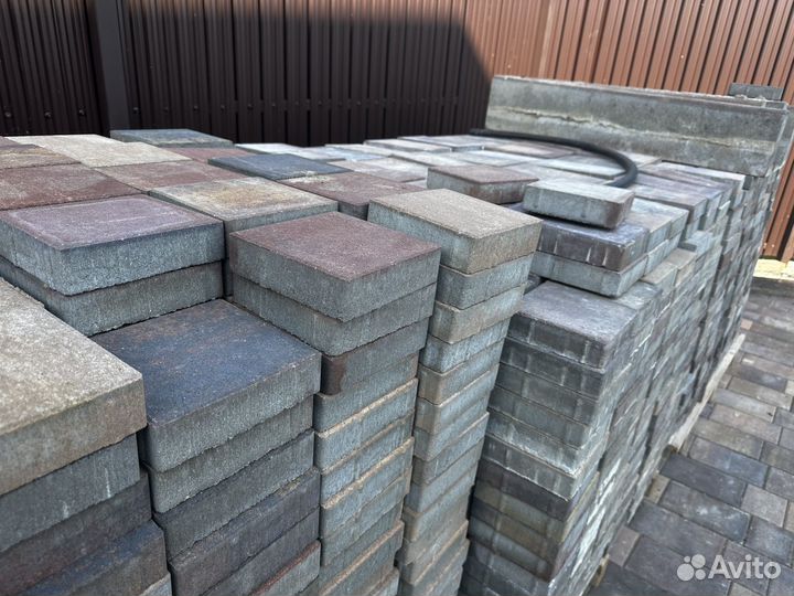 Брусчатка тротуарная плитка бу