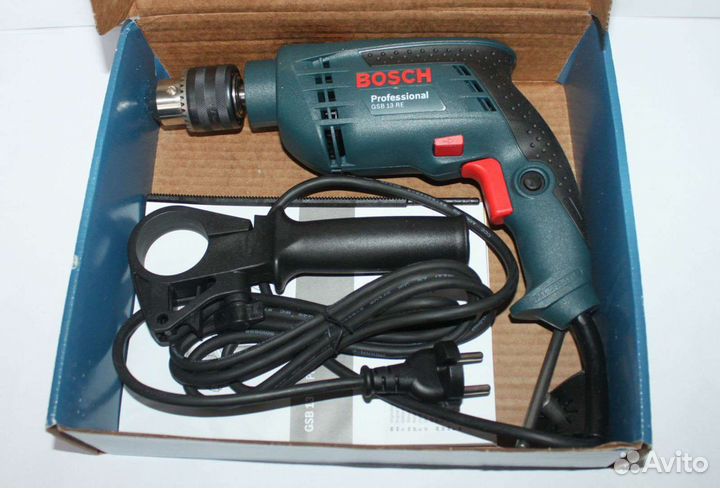 Дрель ударная bosch