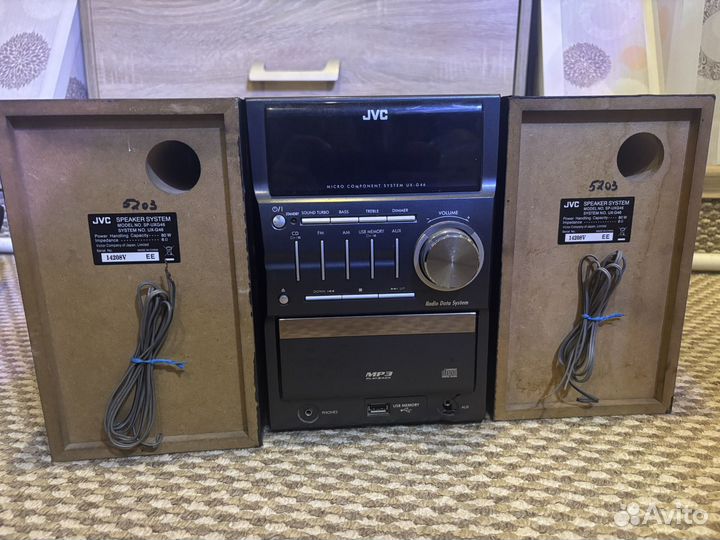 Музыкальный центр jvc CA-UXG46