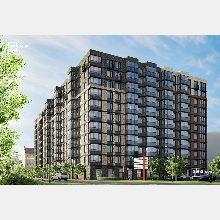 1-к. квартира, 34,8 м², 8/11 эт.