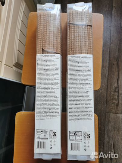 Штора бамбуковая рулонная Икеа