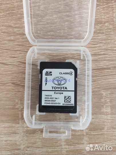 SD карта Toyota TNS 510 2020-2021 Ver.1