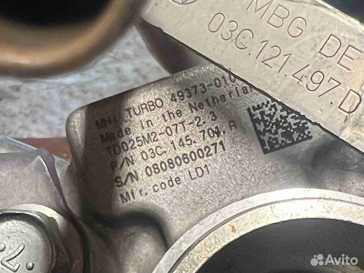 Турбина Audi A1 (8X 2010-2014) 03C 145 701 R