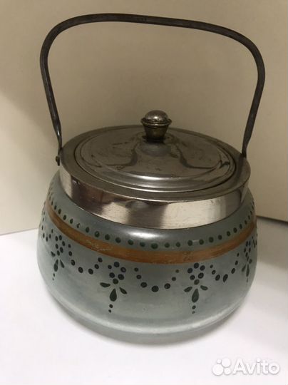 Сахарница СССР раритет роспись матовая