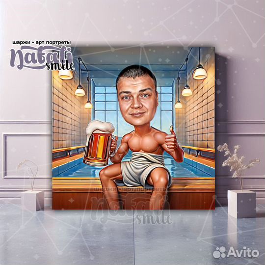 Шаржи арт портреты по фото