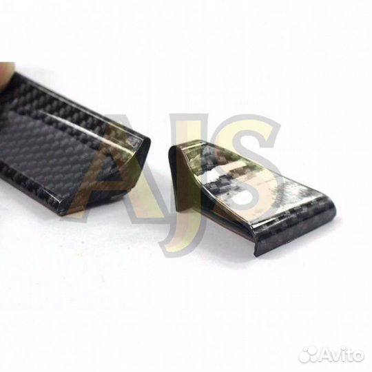 Накладка на крышку багажника 45мм под карбон