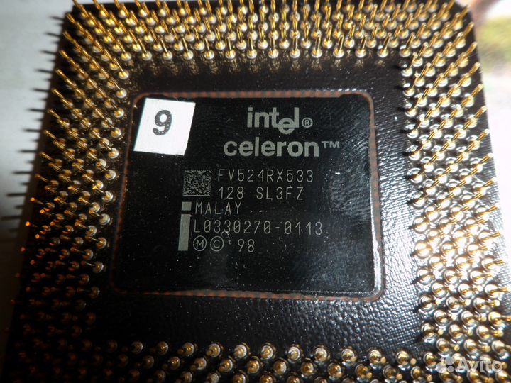 Проц Socket 370 Celeron 533MHz/128KB/66MHz SL3FZ