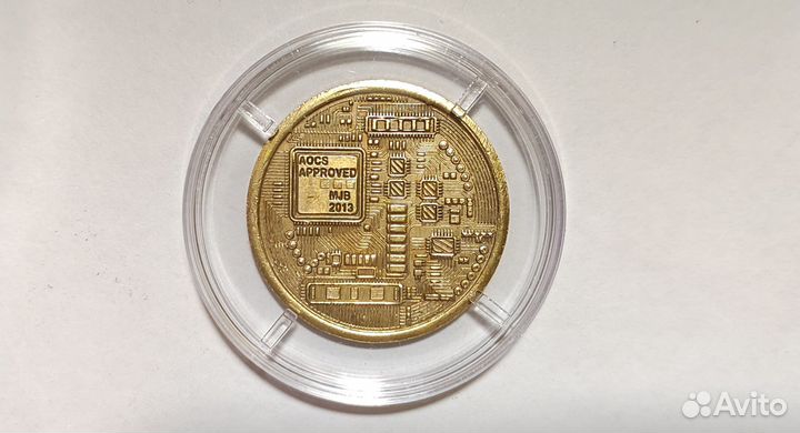 Монета - подарочная - на удачу - сувенирная - игра