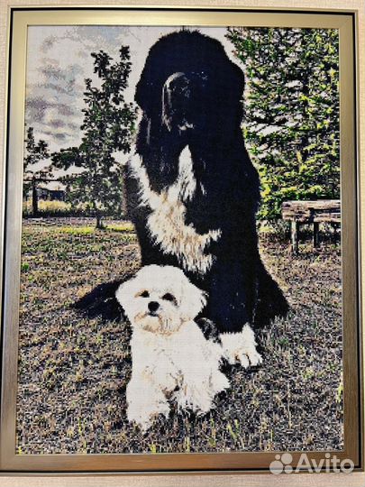 Алмазная мозаика по фото - набор