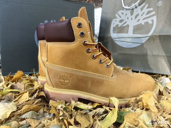 Ботинки Timberland жёлтые 41-45р