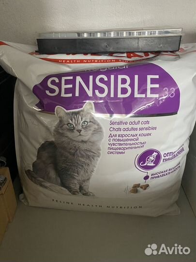 Сухой корм для кошек royal canin sensible 33