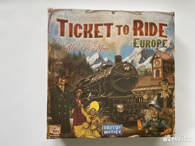 Настольная игра Ticket to ride Билет на поезд объявление продам