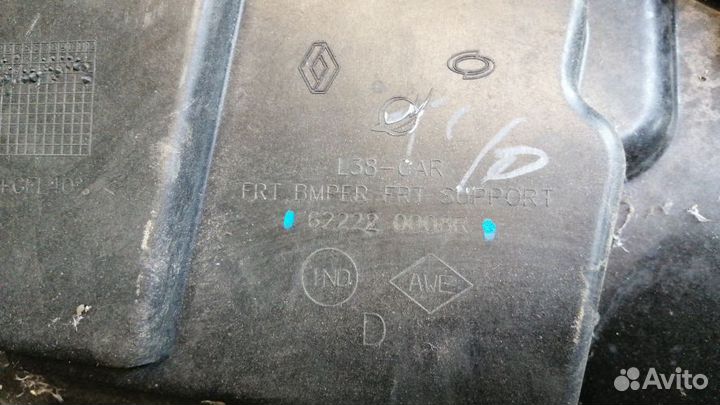 Крепление бампера Renault Fluence Правое Переднее