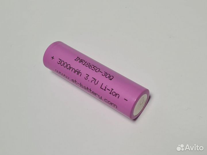Аккумулятор ET IMR18650-30Q 3000mAh, 3.7V, Li-Ion