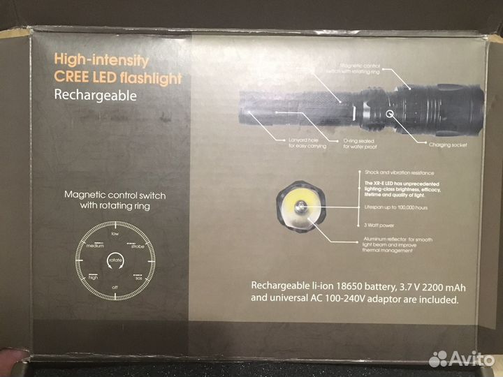 Фонарик Form Optik FTC404