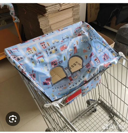 Чехол детский на тележку продуктовую