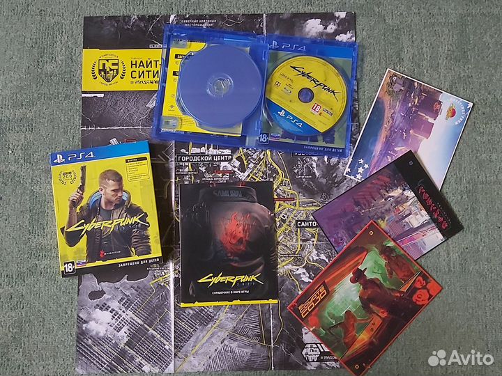 Cyberpunk 2077 ps4 коллекционное издание