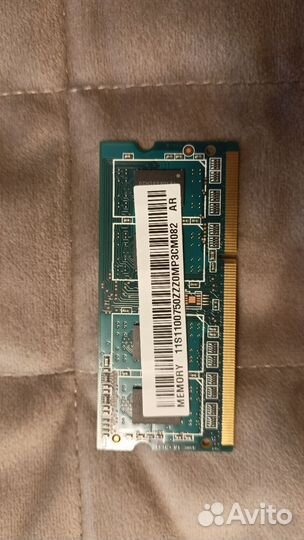 Оперативная память ddr3l 4gb +2gb