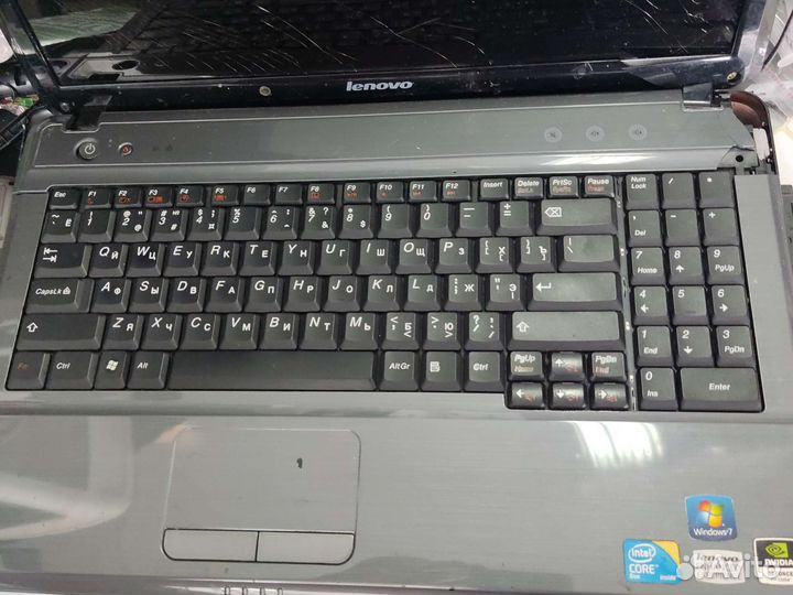 Ноутбук Lenovo g550 на запчасти