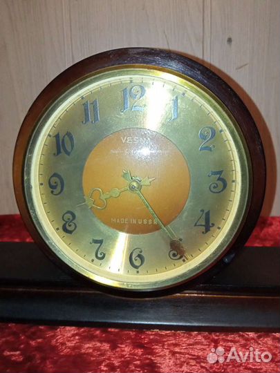 Каминные часы СССР