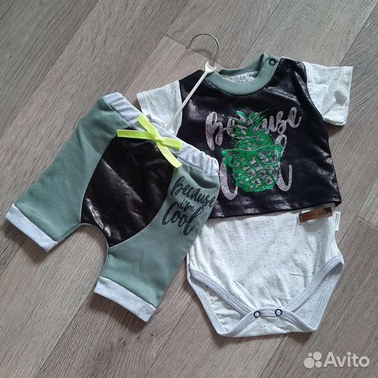 Костюм летний 3-6 месяцев