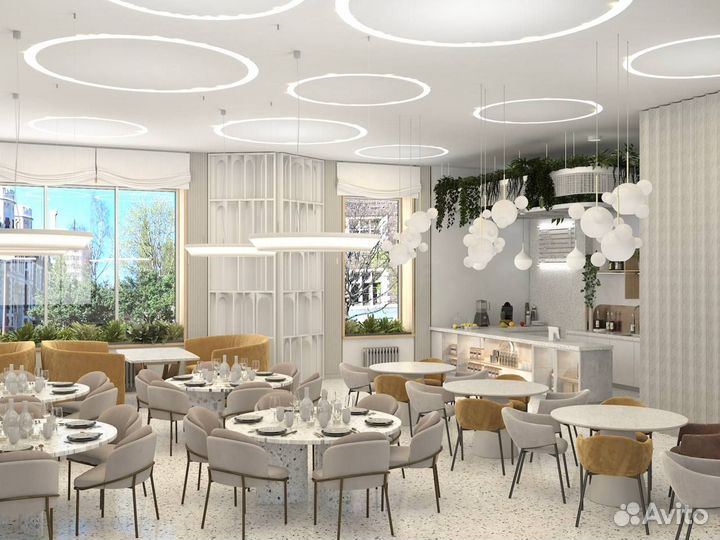 Дизайн интерьера ресторана, кафе