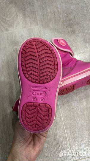 Сапоги crocs c9