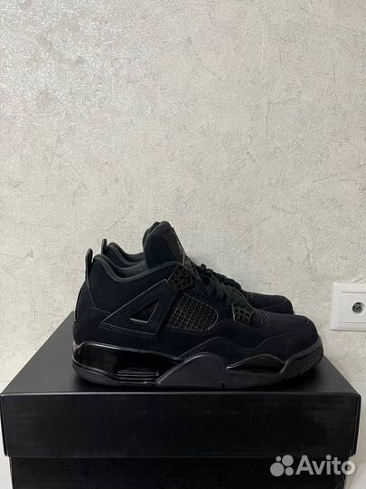 Nike air jordan 4 retro black оригинал