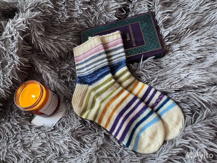 Носки вязаные ручной работы