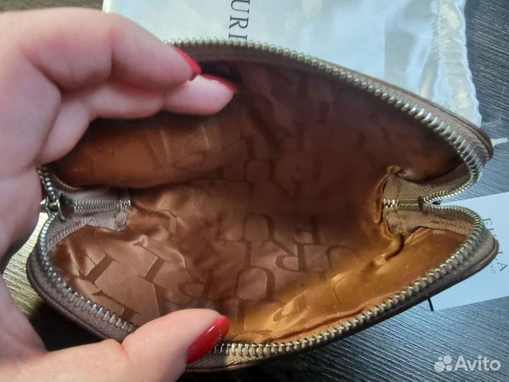 Косметичка Furla новая коричневая