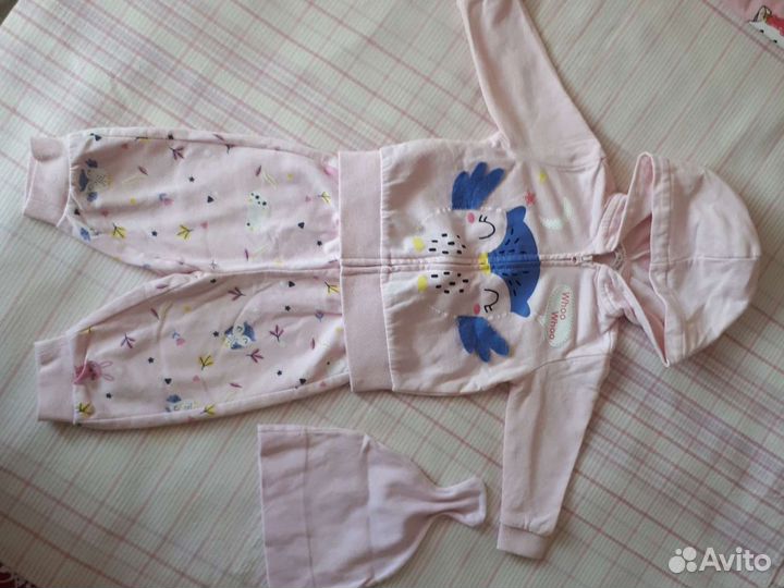 Детский комбинезон, костюм на девочку 74р