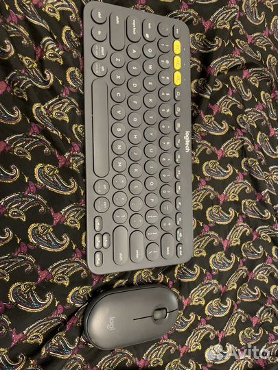 Беспроводная мышь и клавиатура logitech k380