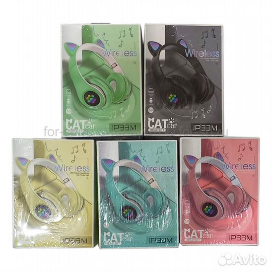 Беспроводные наушники с ушками Wireless Headphones