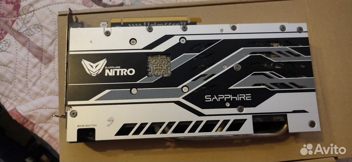 Видеокарта rx580 4gb sapphire nitro+