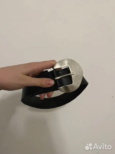 Кожаный ремешок Massimo Dutti