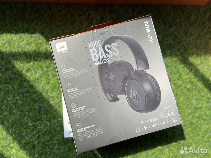 Беспроводные наушники jbl tune 520bt