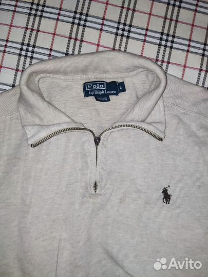 Джемпер 1/4 zip Polo Ralph Lauren (оригинал)