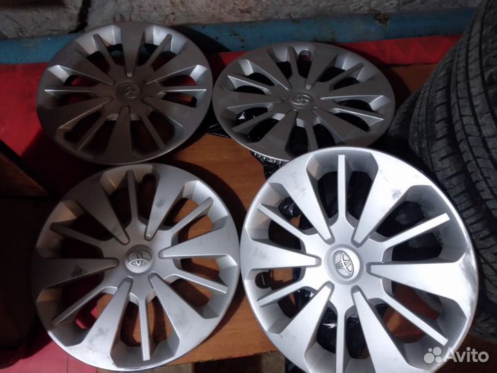 Комплект лета 165/65 R14 на штамповке Toyota