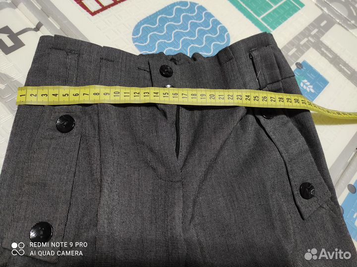 Школьная форма серая брюки 152