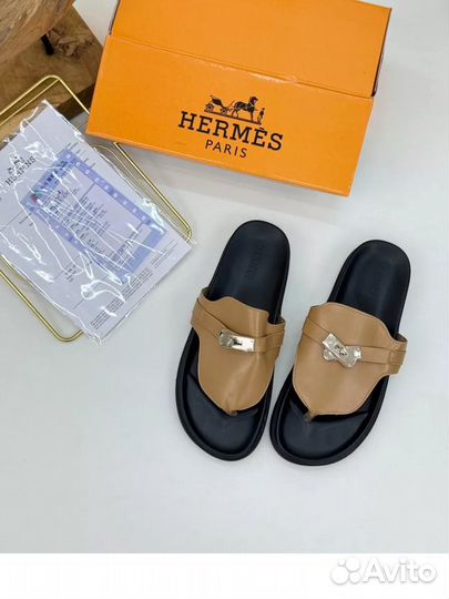 Шлепанцы женские hermes