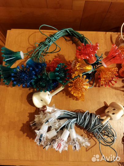 Новогодние гирлянды СССР