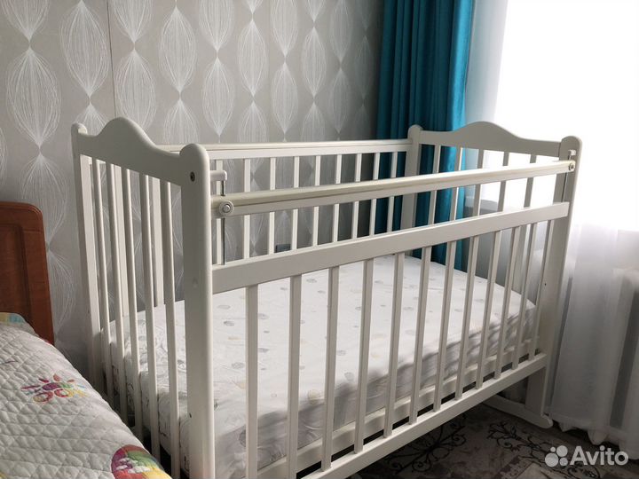 Детская кровать качалка