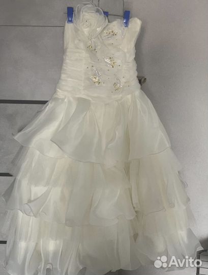 Шикарное платье для девочки на выпускной