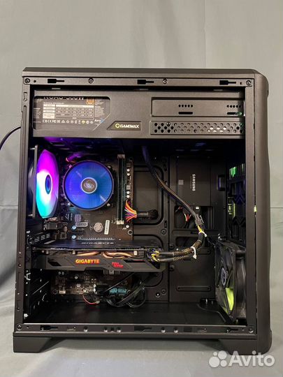 Игровой компьютер intel i5/RX580 8Gb/16 Gb/SSD/HDD