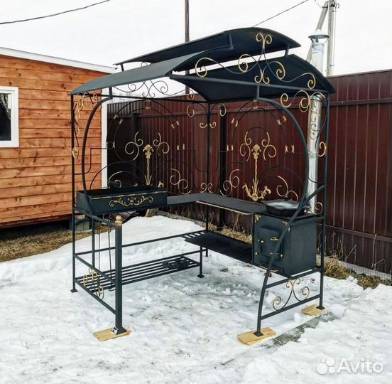 Мангальный комплекс. Беседка магальная Меркурий