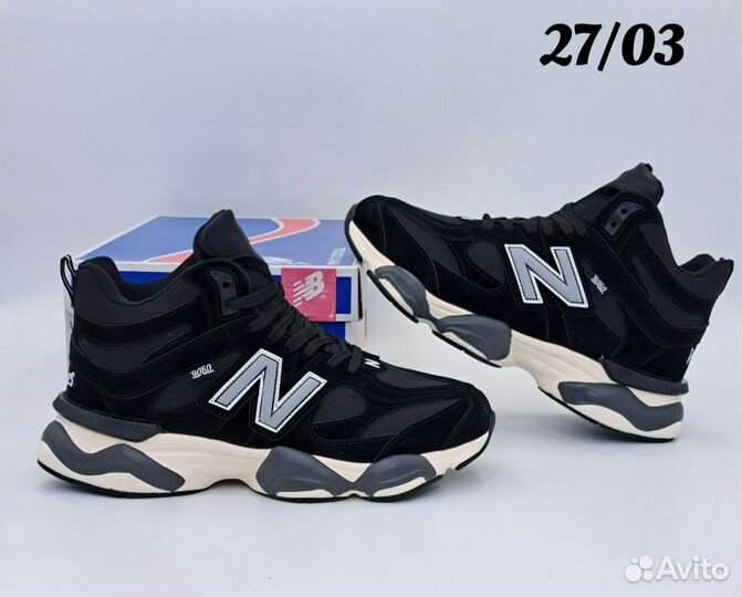 New balance 9060 с мехом