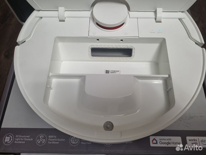 Робот-пылесос Xiaomi Mi Robot Vacuum S10+ белый