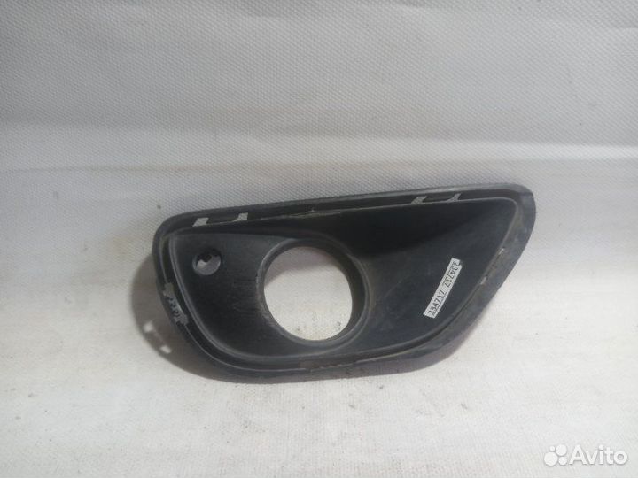 Накладка на туманку передняя правая Porsche